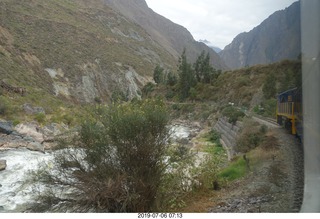 172 a0f. Peru - Vistadome Train to machu picchu