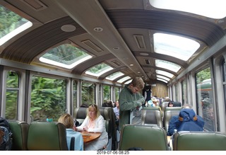 223 a0f. Peru - Vistadome Train to machu picchu