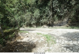 277 a0f. Peru - bus uphill to machu picchu