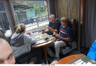 684 a0f. Peru - Vistadome Train ride back to Urubamba Valley