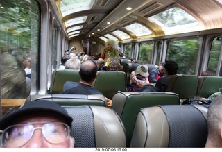 689 a0f. Peru - Vistadome Train ride back to Urubamba Valley