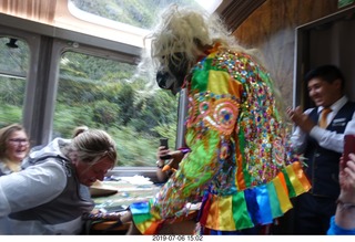 696 a0f. Peru - Vistadome Train ride back to Urubamba Valley