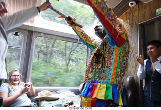 699 a0f. Peru - Vistadome Train ride back to Urubamba Valley