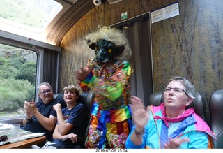709 a0f. Peru - Vistadome Train ride back to Urubamba Valley