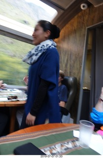 711 a0f. Peru - Vistadome Train ride back to Urubamba Valley