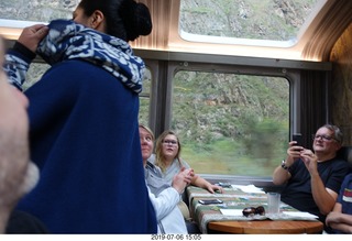 712 a0f. Peru - Vistadome Train ride back to Urubamba Valley