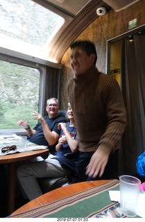 715 a0f. Peru - Vistadome Train ride back to Urubamba Valley