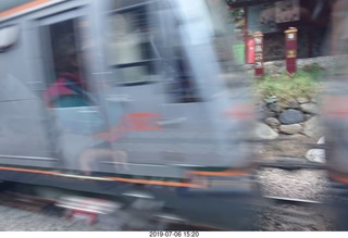 741 a0f. Peru - Vistadome Train ride back to Urubamba Valley