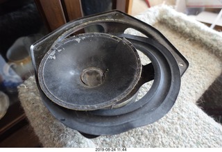 17 a0g. cat-caused woofer-driver damage