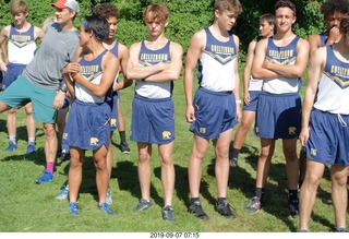 Curtis Arboretum - Cheltenham XC alumni race - starting line