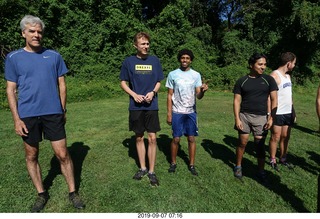 Curtis Arboretum - Cheltenham XC alumni race - starting line