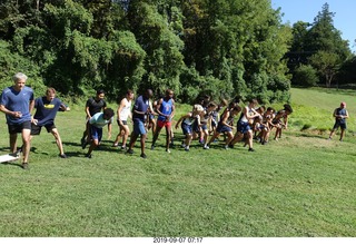 Curtis Arboretum - Cheltenham XC alumni race - start