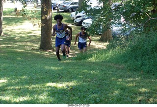 Curtis Arboretum - Cheltenham XC alumni race - hill at two miles