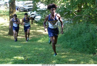 Curtis Arboretum - Cheltenham XC alumni race - hill at two miles