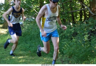 Curtis Arboretum - Cheltenham XC alumni race - hill at two miles