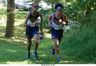 Curtis Arboretum - Cheltenham XC alumni race - hill at two miles