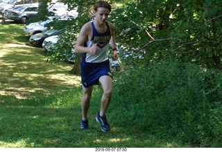 Curtis Arboretum - Cheltenham XC alumni race - hill at two miles