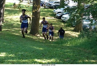 Curtis Arboretum - Cheltenham XC alumni race - hill at two miles