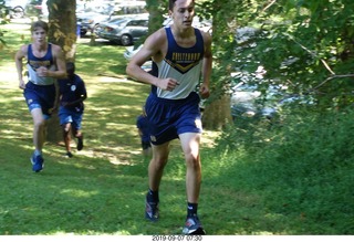 Curtis Arboretum - Cheltenham XC alumni race - hill at two miles