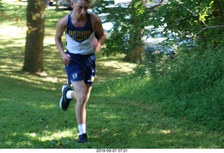 Curtis Arboretum - Cheltenham XC alumni race - hill at two miles