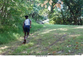 Curtis Arboretum - Cheltenham XC alumni race - hill at two miles