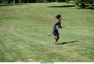Curtis Arboretum - Cheltenham XC alumni race - hill at two miles