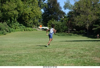Curtis Arboretum - Cheltenham XC alumni race - hill at two miles