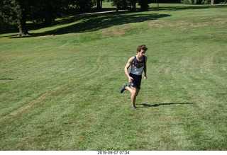 Curtis Arboretum - Cheltenham XC alumni race - finish