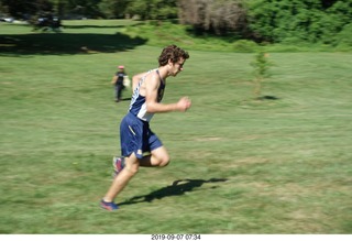 Curtis Arboretum - Cheltenham XC alumni race - hill at two miles