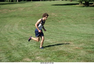 Curtis Arboretum - Cheltenham XC alumni race - hill at two miles