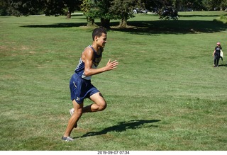 Curtis Arboretum - Cheltenham XC alumni race - finish
