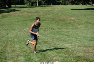 Curtis Arboretum - Cheltenham XC alumni race - hill at two miles