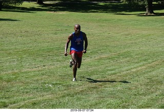 Curtis Arboretum - Cheltenham XC alumni race - hill at two miles