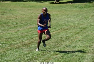 Curtis Arboretum - Cheltenham XC alumni race - hill at two miles