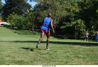 Curtis Arboretum - Cheltenham XC alumni race - finish - John D