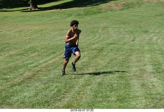 Curtis Arboretum - Cheltenham XC alumni race - finish