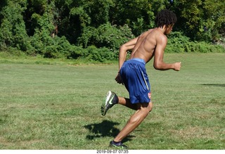 Curtis Arboretum - Cheltenham XC alumni race - finish