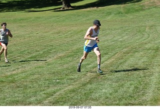 Curtis Arboretum - Cheltenham XC alumni race - finish