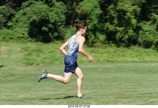 Curtis Arboretum - Cheltenham XC alumni race - finish