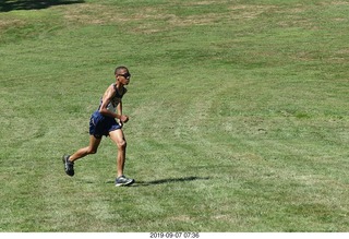 Curtis Arboretum - Cheltenham XC alumni race - finish - Adam A
