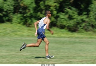Curtis Arboretum - Cheltenham XC alumni race - finish - Adam A