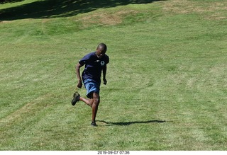 Curtis Arboretum - Cheltenham XC alumni race - finish - Mark G