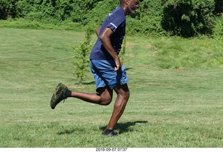 Curtis Arboretum - Cheltenham XC alumni race - finish - Mark G