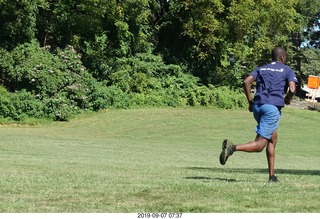 Curtis Arboretum - Cheltenham XC alumni race - finish