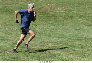 Curtis Arboretum - Cheltenham XC alumni race - finish - Mark V