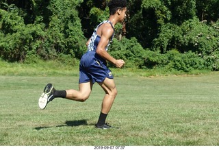 Curtis Arboretum - Cheltenham XC alumni race - finish - Mark G