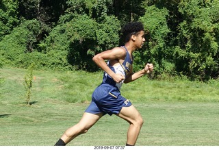 Curtis Arboretum - Cheltenham XC alumni race - finish - Mark G