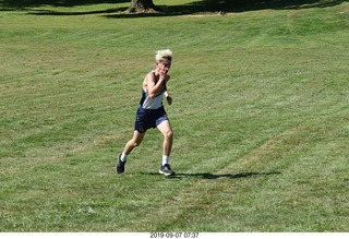 Curtis Arboretum - Cheltenham XC alumni race - finish
