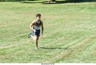 Curtis Arboretum - Cheltenham XC alumni race - finish