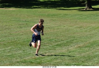 Curtis Arboretum - Cheltenham XC alumni race - finish